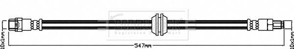 BORG & BECK Jarruletku BBH8391